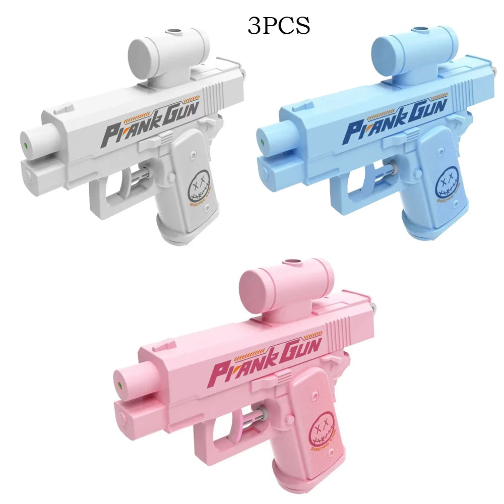 2 Way Summer Water Gun – Press & Spray Squirt Blaster for Outdoor Fun & Pranks