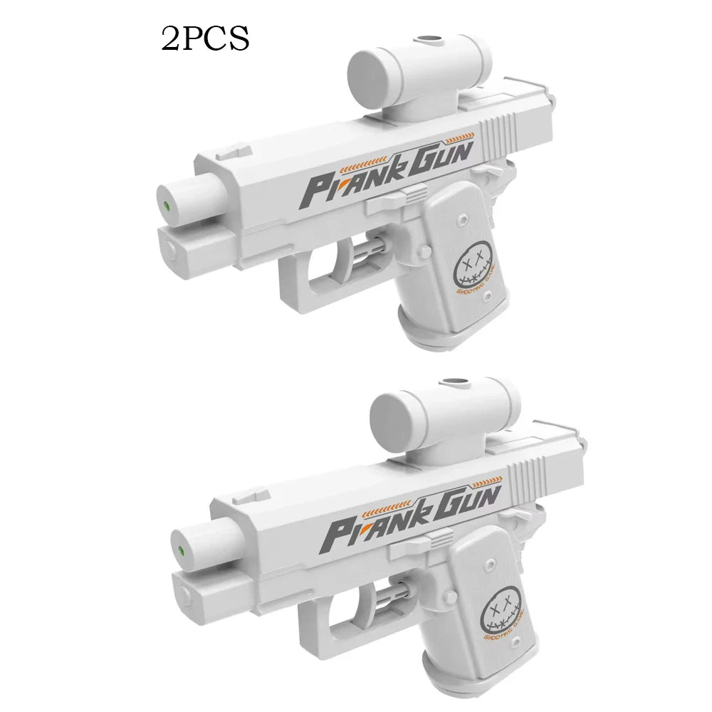 2 Way Summer Water Gun – Press & Spray Squirt Blaster for Outdoor Fun & Pranks