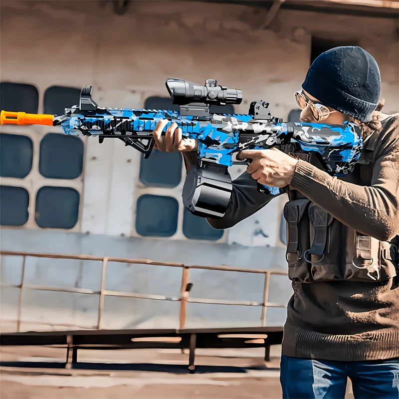 M416 Gel Ball Blaster Toy – Electric Shooting Gun for Outdoor Water Bead Battles