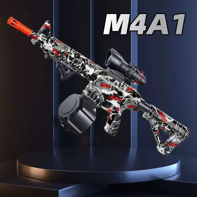 M416 Gel Ball Blaster Toy – Electric Shooting Gun for Outdoor Water Bead Battles