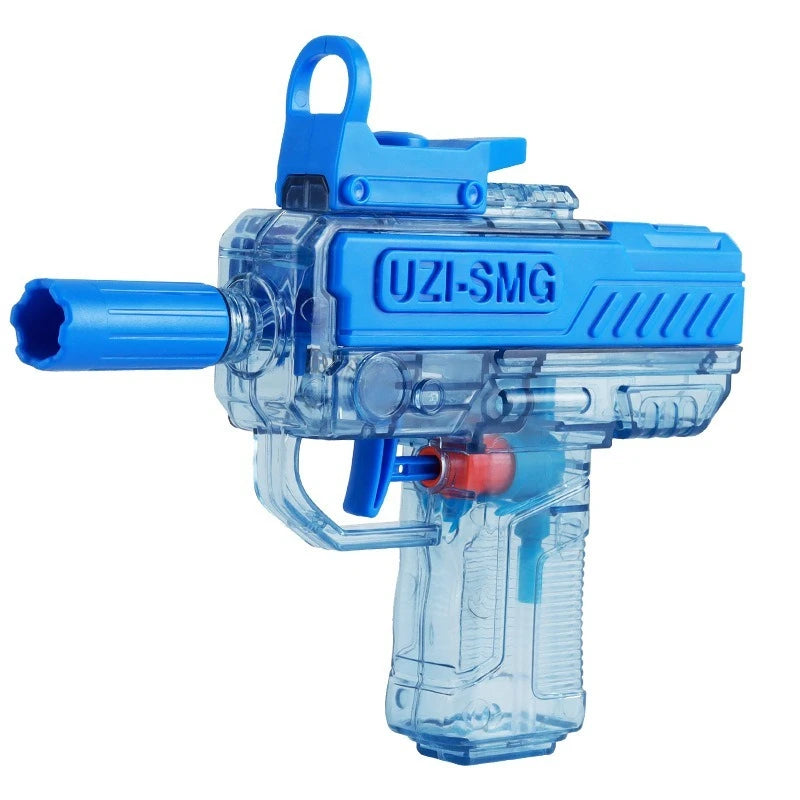 Summer UZI High-Pressure Water Gun – Outdoor Toy Pistol for Kids & Adults